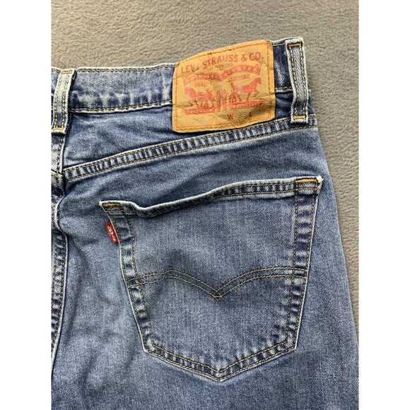 Levi's 505 Denim Jeans Men's Straight Regular Fit Blue Medium Wash Size 32X32 - Picture 12 of 16